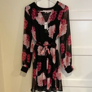 NWT Banana Republic Floral Wrap Dress Size Small